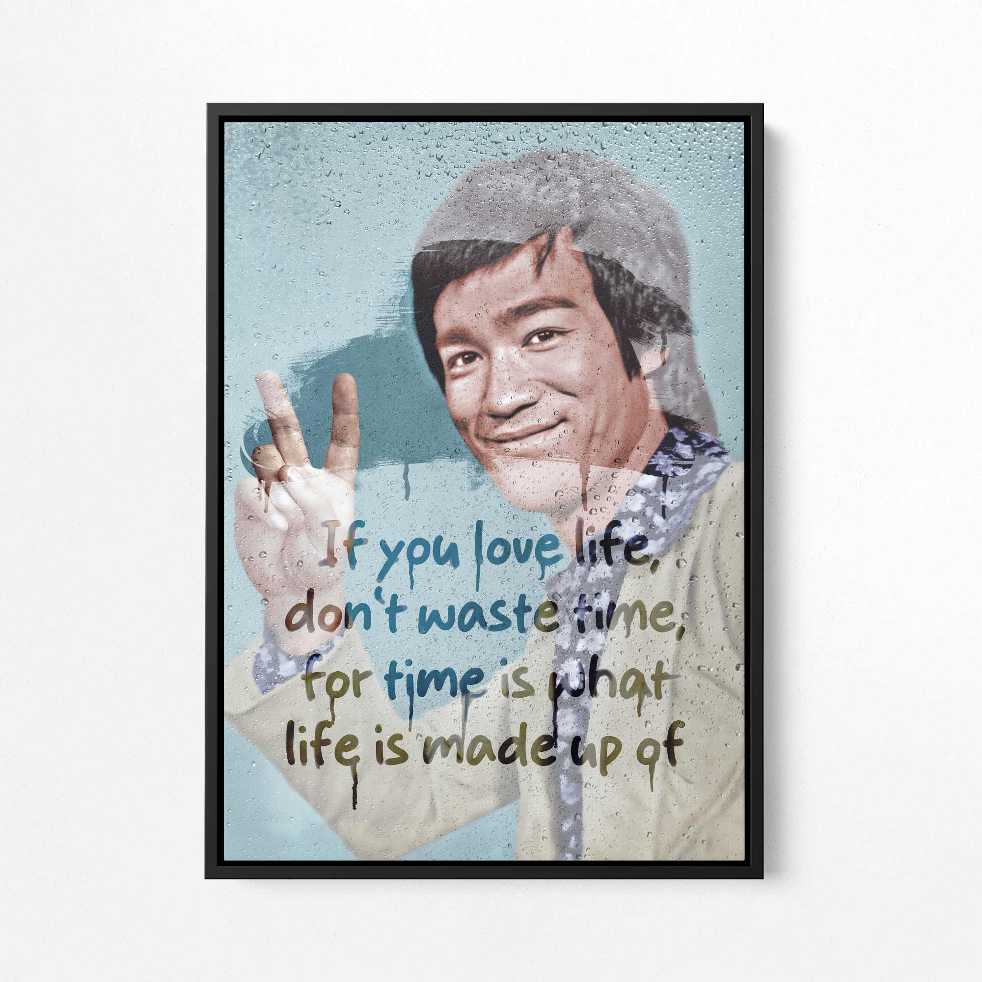 Bruce Lee Quote Poster