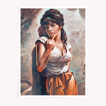Vintage feminism poster – sassy Tanya art rework by JH Lynch