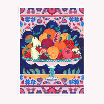 CARTEL DEL FESTÍN DE LA FRUTA