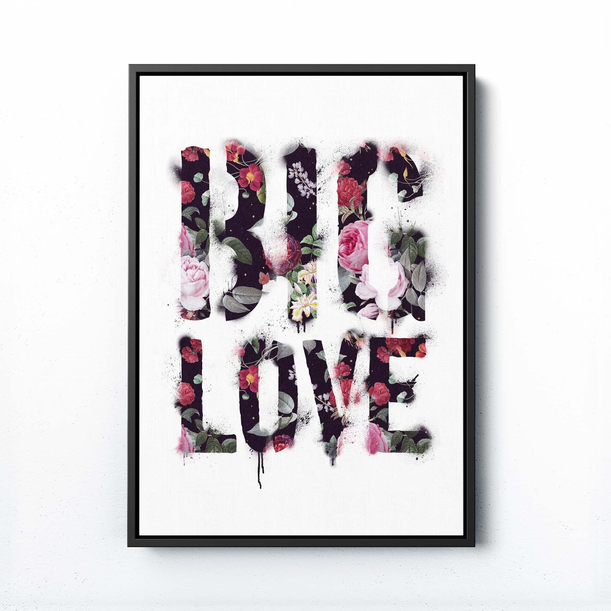 big love canvas print