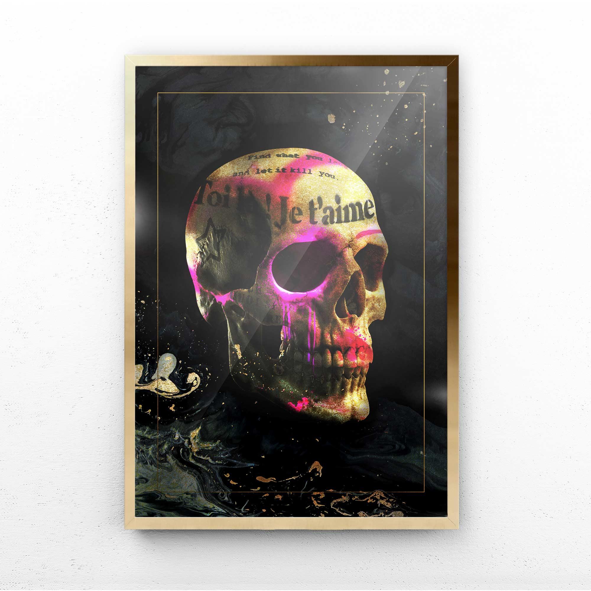 prints of skulls