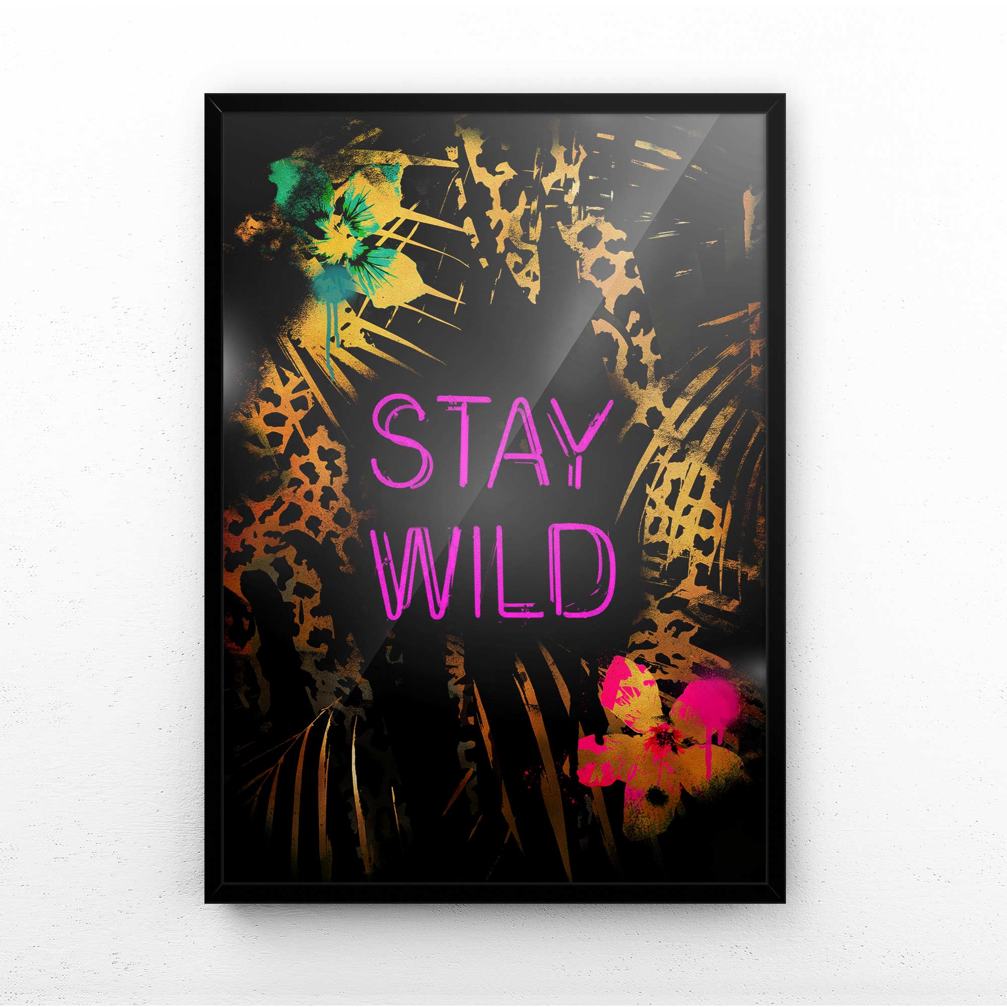 Stay Wild wall art