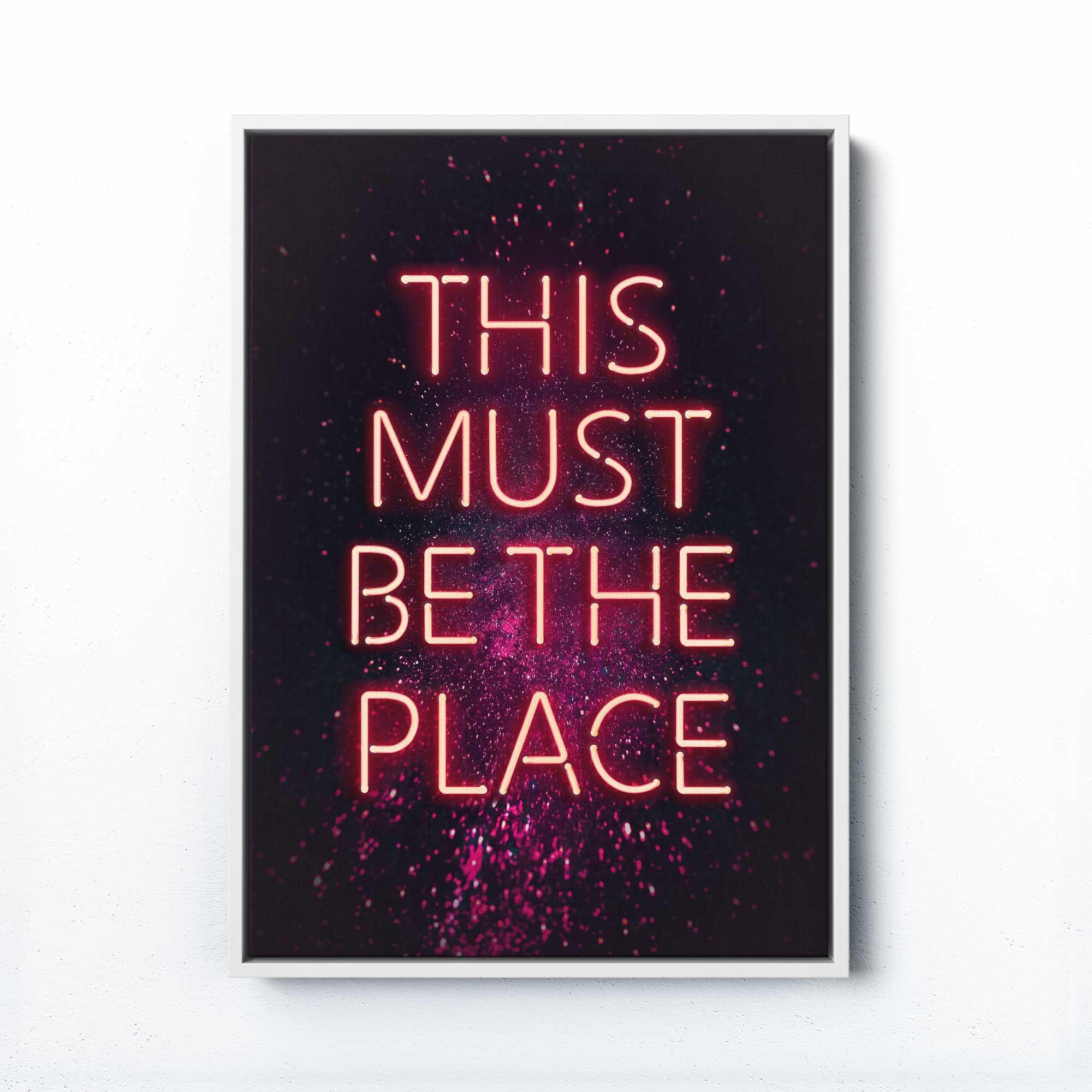 this must be the place canvas