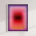 Aura Gradient framed Art Print | Glow States Collection | After Hours Gallery
