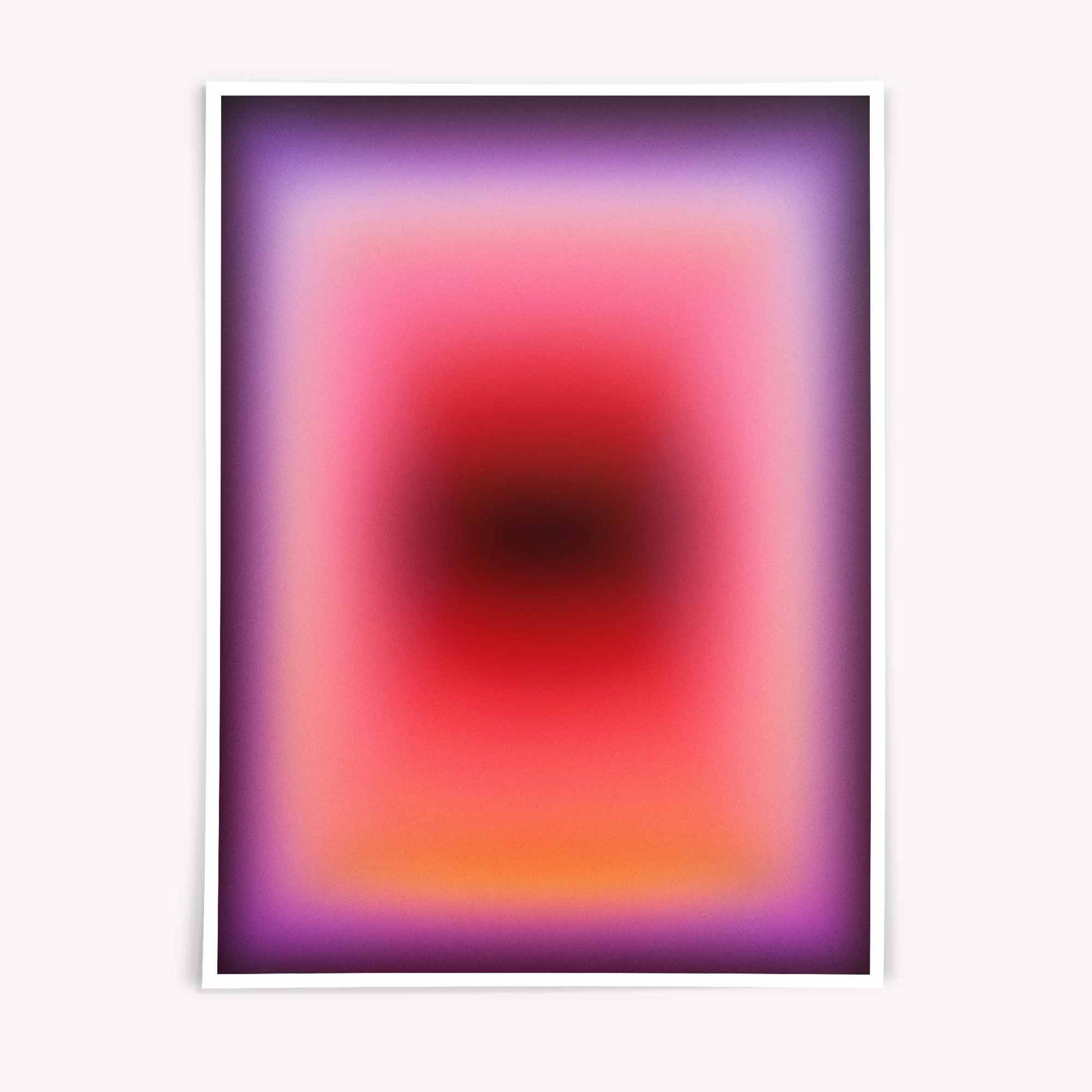 colour therapy art, retro modern wall art, maximalist wall art, minimalist abstract, meditation art print, wellbeing home decor, vivid colour artwork, red abstract poster