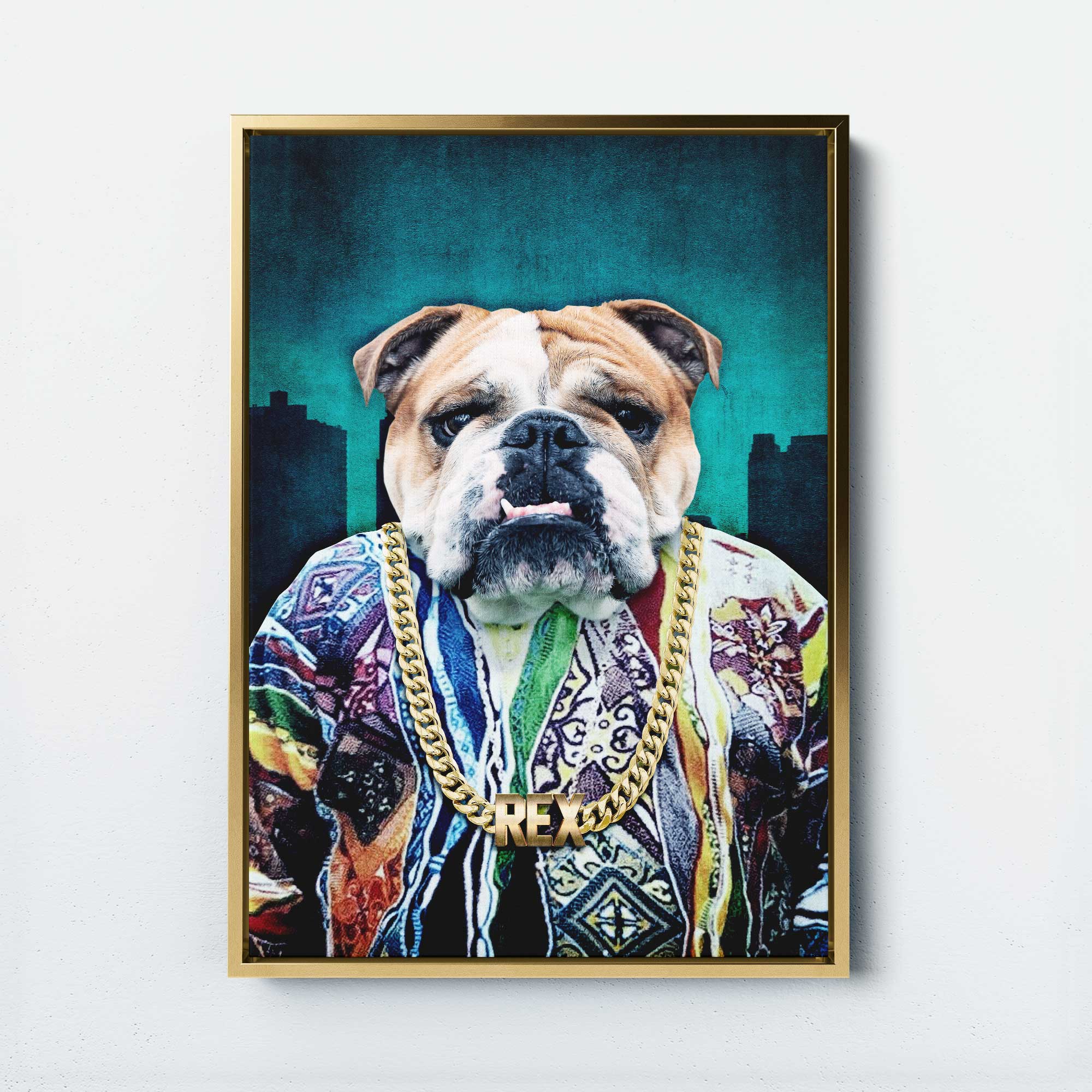 CUSTOM PET PORTRAIT - NOTORIOUS D.O.G