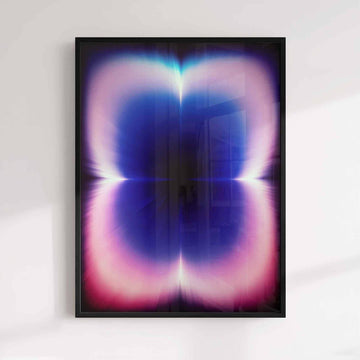 Modern Trendy Surreal Wall Art Print, Glow Gradient Artwork, Afterhours Gallery
