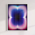 Modern Trendy Abstract Wall Art Print, Glow Gradient Artwork, Afterhours Gallery