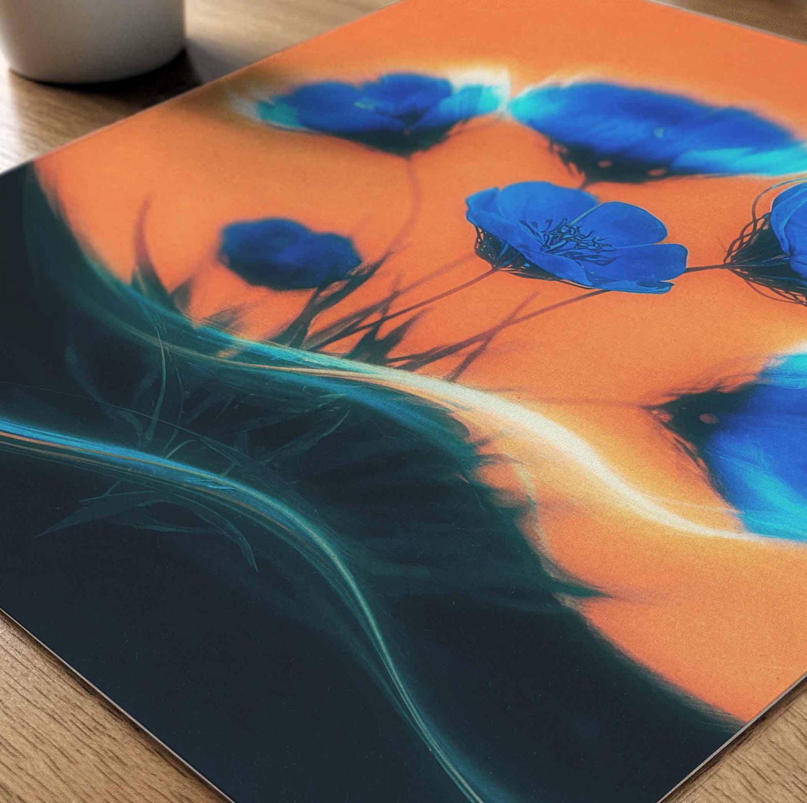 Dreamy Blurred Aesthetic Flower Wall Framed Art Print - Afterhours Gallery