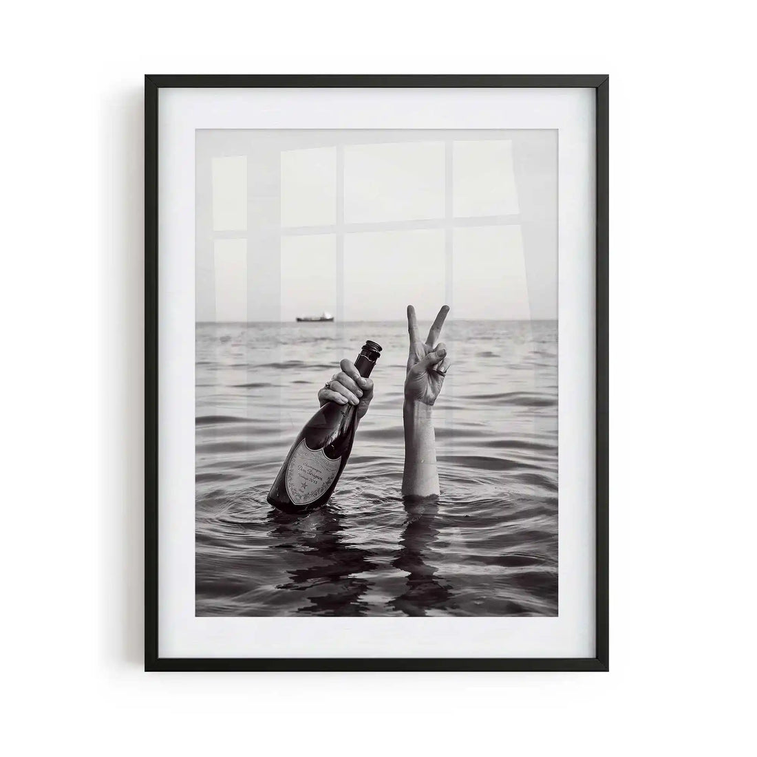 Black and white luxury fashion framed wall art print black, inspired by editorial photography, boujee interiors and stylish bedroom decor.
