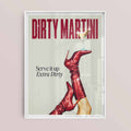 Serve It Up Extra Dirty print – trendy home decor style