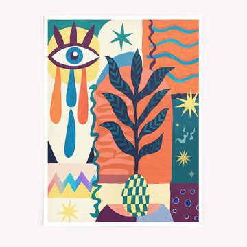 Dream Keeper Illustration Wall Art