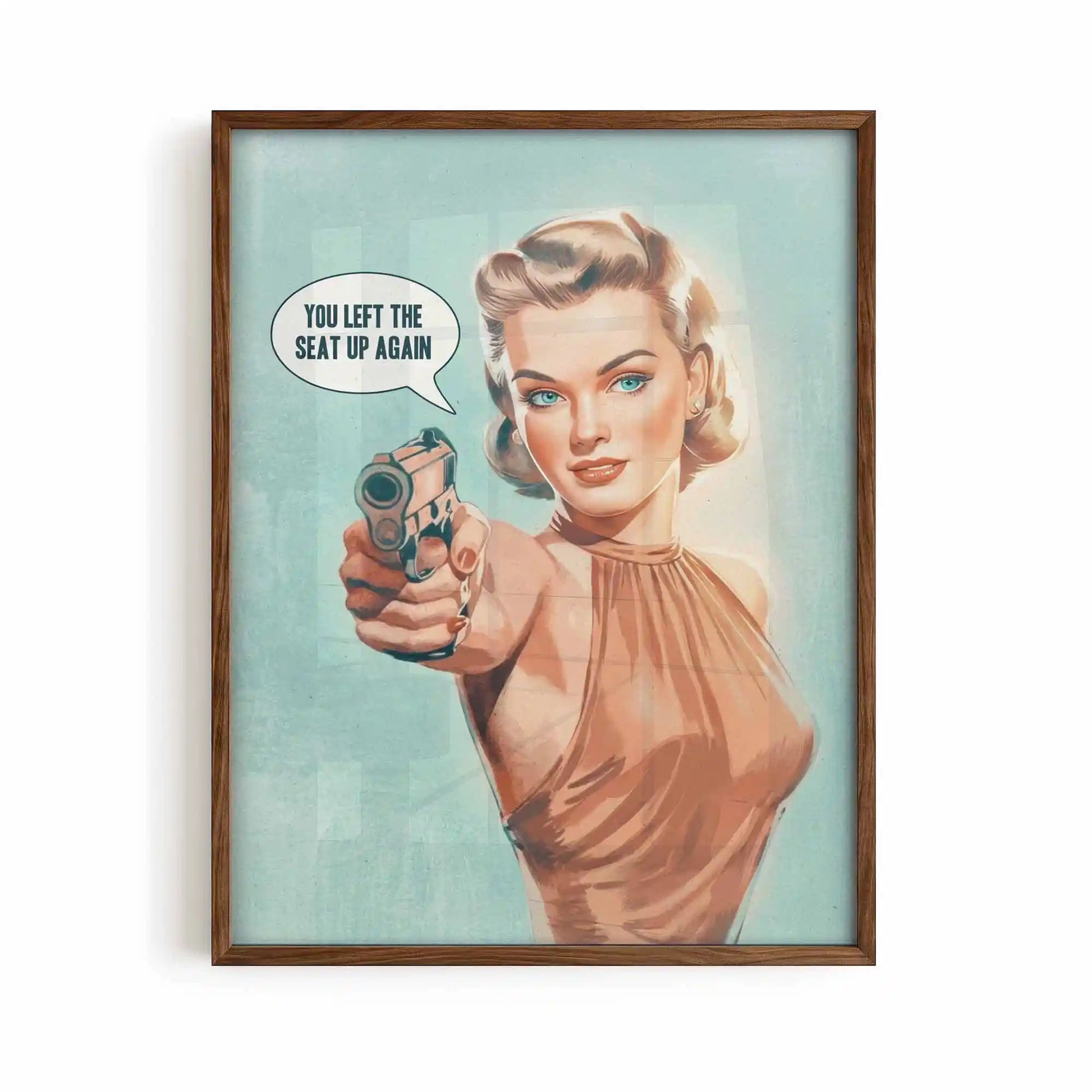 funny bathroom wall art retro toilet humour print vintage bathroom decor