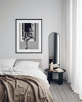 Girl reading book framed artwork for bedrooms interiors