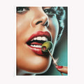 Dirty Martini Olive Poster - Afterhours Gallery