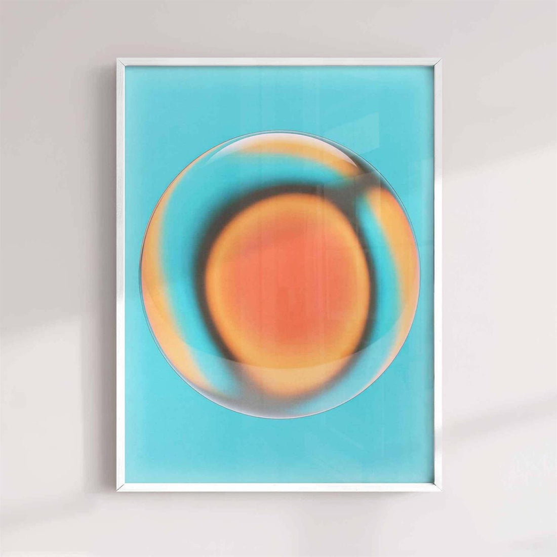 Halo Field - Abstract Poster