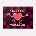 I Love You This Much Poster