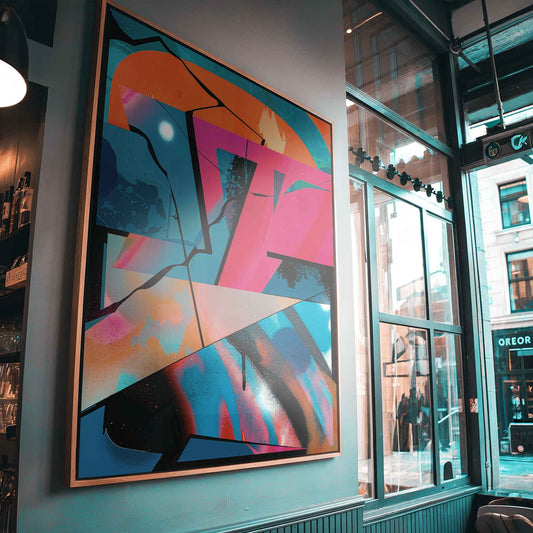 Gallery framed canvas print for interior decor by afterhours Gallery