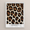 Stylish Leopard Print Decor in a Minimalist Bedroom Setting