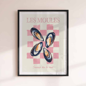 Coastal kitchen print, trendy kitchen wall art, colourful kitchen print, boho kitchen wall art, summer wall decor