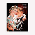 Vintage feminist poster wall art
