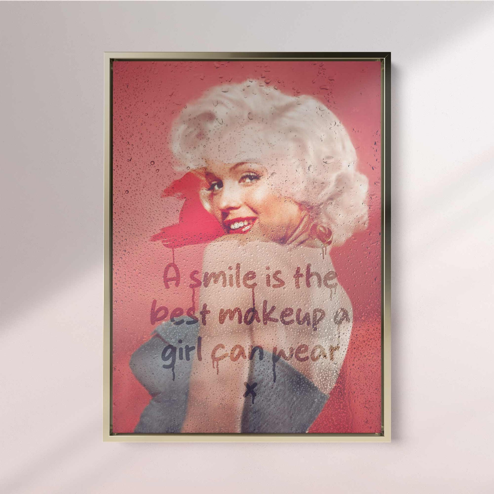 Marilyn Monroe Reflection Print | Art Celebrating Resilience & Joy

