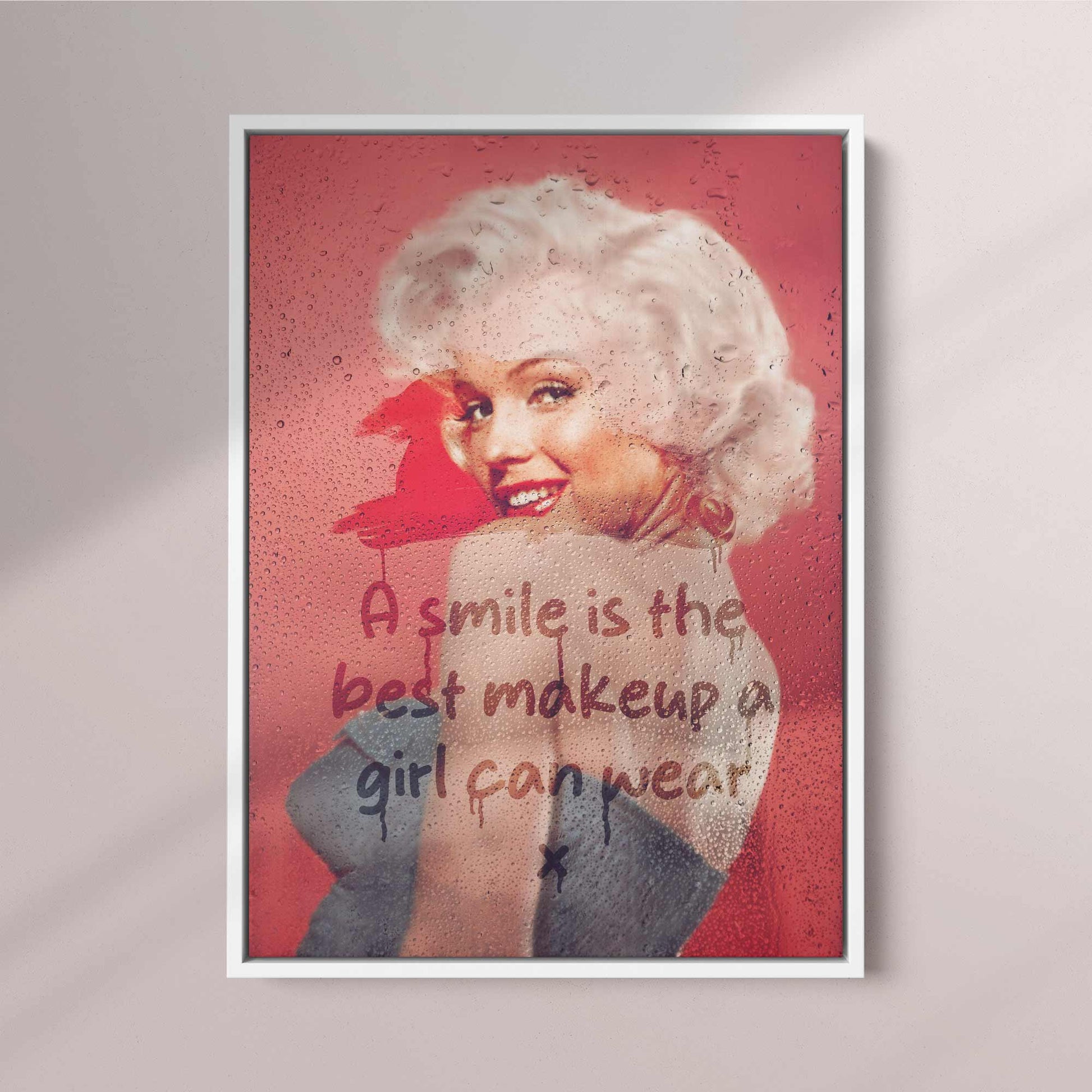 Marilyn Monroe Reflection Print | Art Celebrating Resilience & Joy

