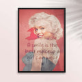 Marilyn Monroe Reflection Print | Art Celebrating Resilience & Joy

