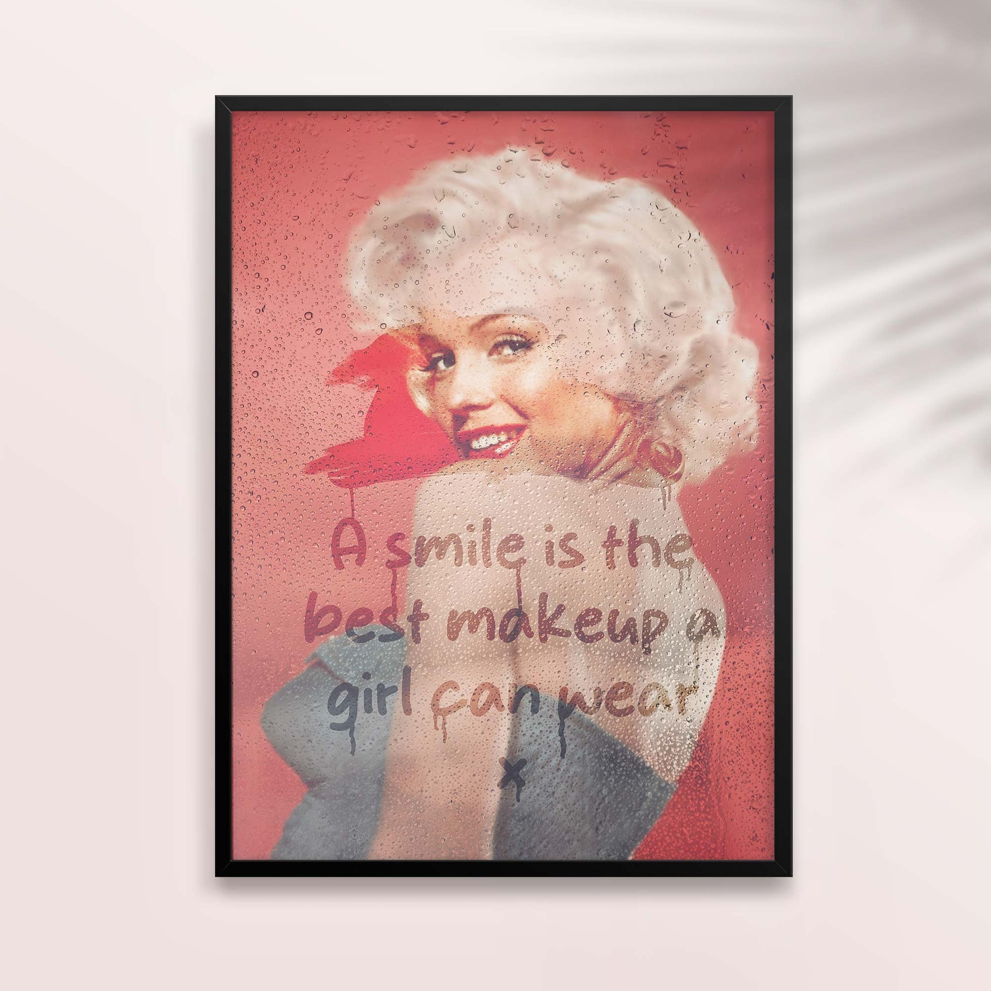 Marilyn Monroe Reflection Print | Art Celebrating Resilience & Joy

