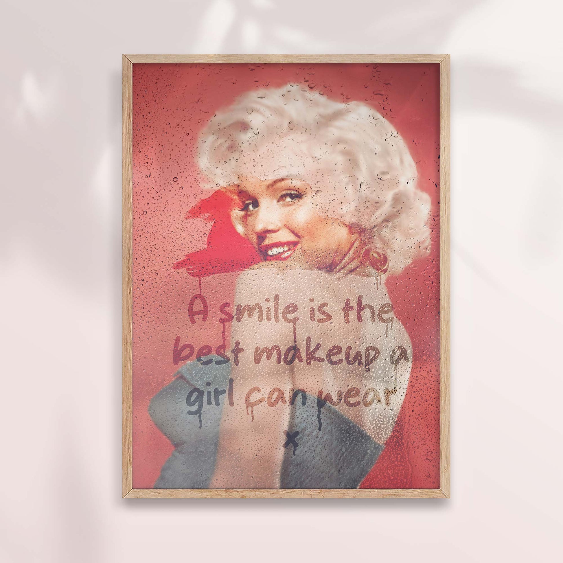 Marilyn Monroe Reflection Print | Art Celebrating Resilience & Joy

