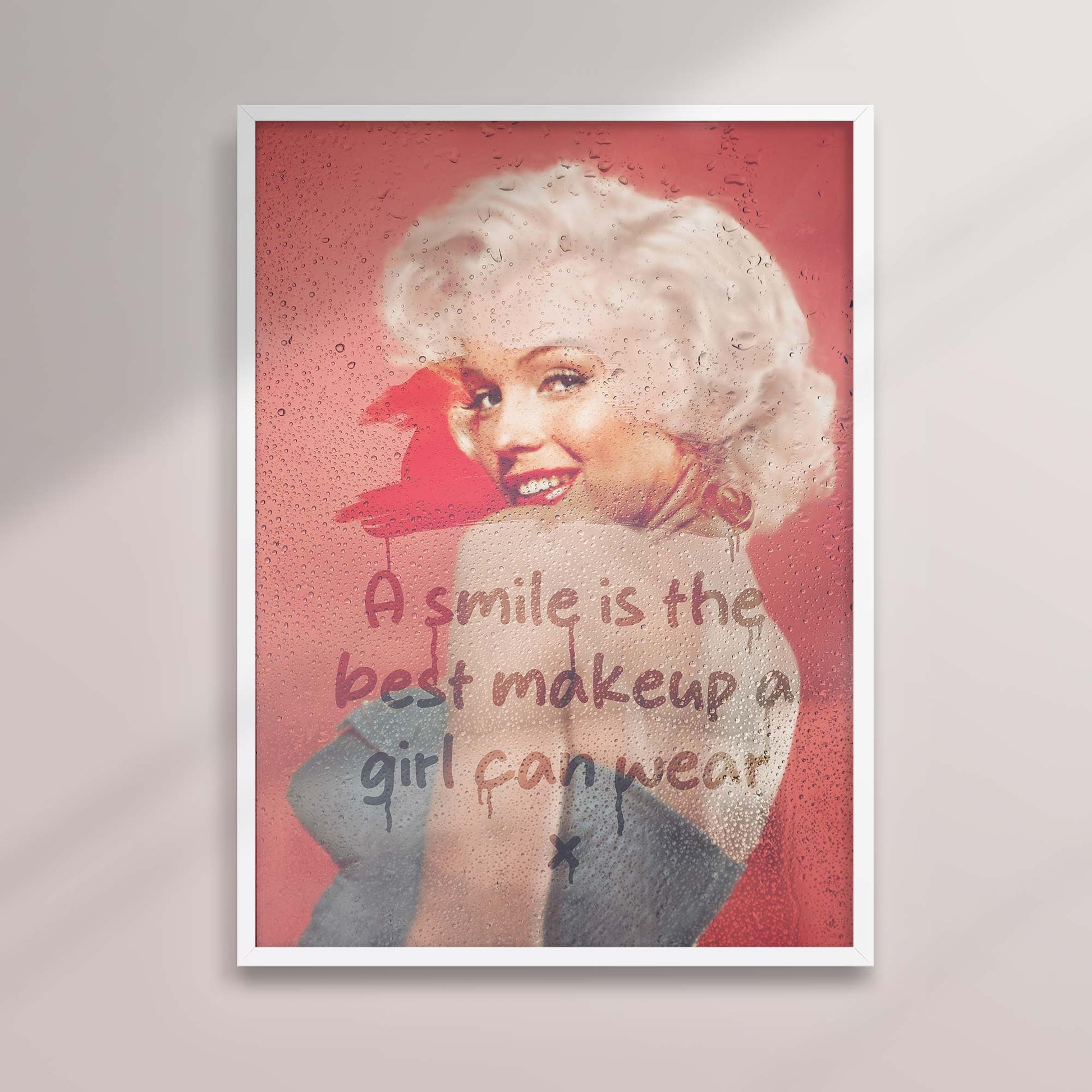 Marilyn Monroe Reflection Print | Art Celebrating Resilience & Joy

