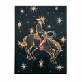 Contemporary western art print for modern rustic interiors
