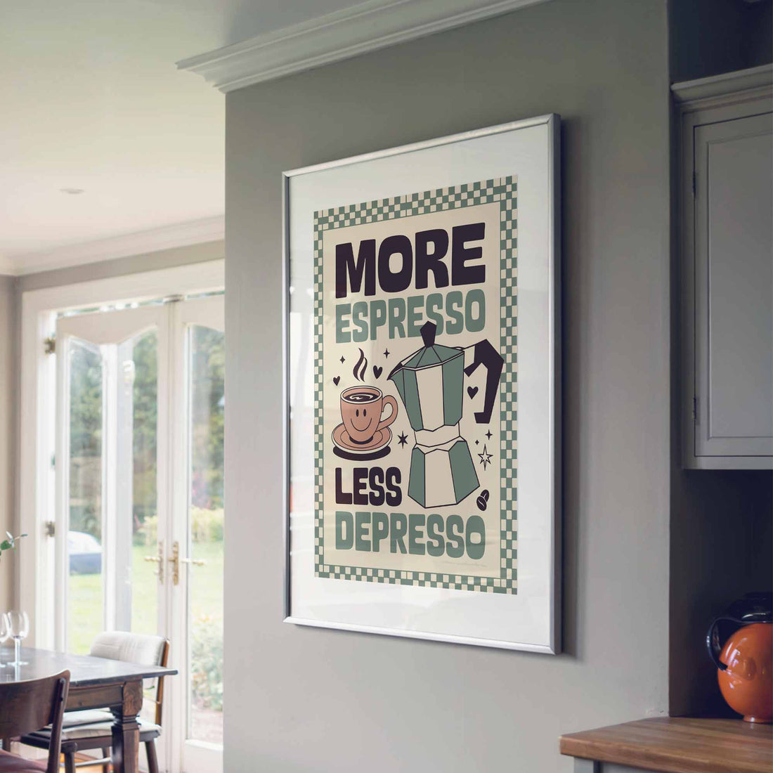 More Espresso Less Depresso Poster