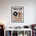 Music and Wine Poster