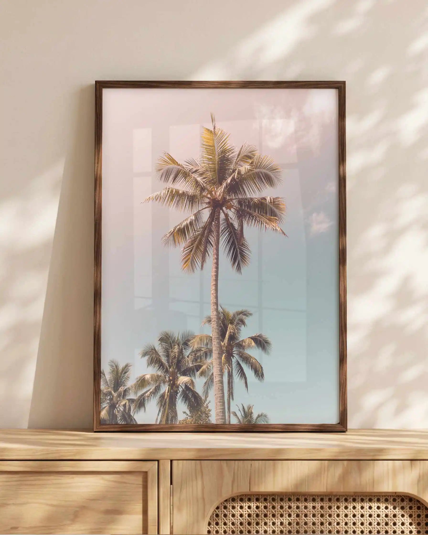 ink Horizon – Palm Tree Photography Wall Art Print