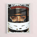 Framed motorsport wall art