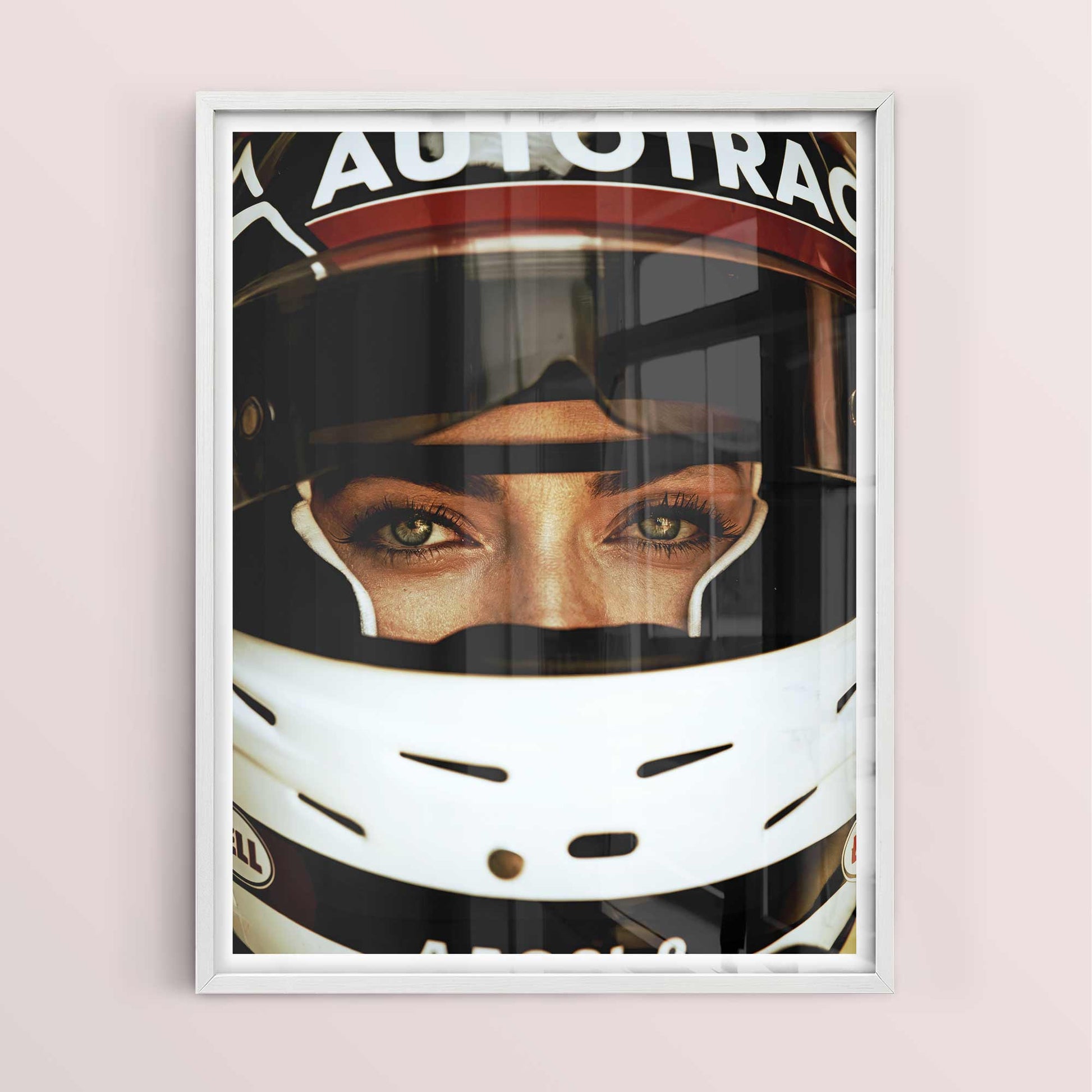Framed motorsport wall art