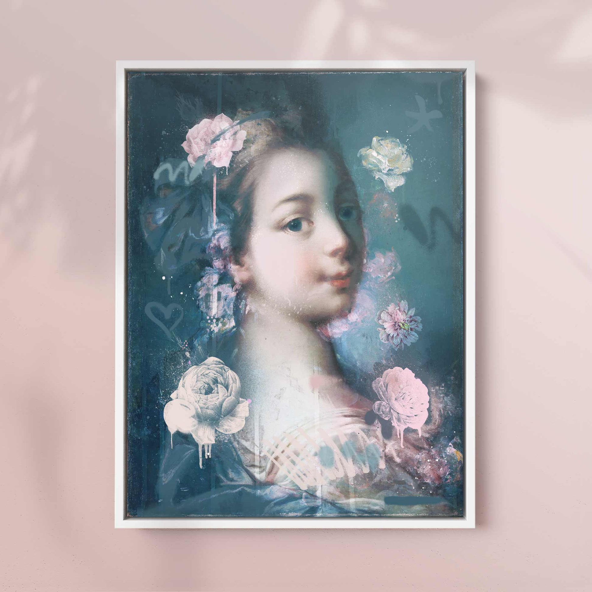 maximalist graffiti print