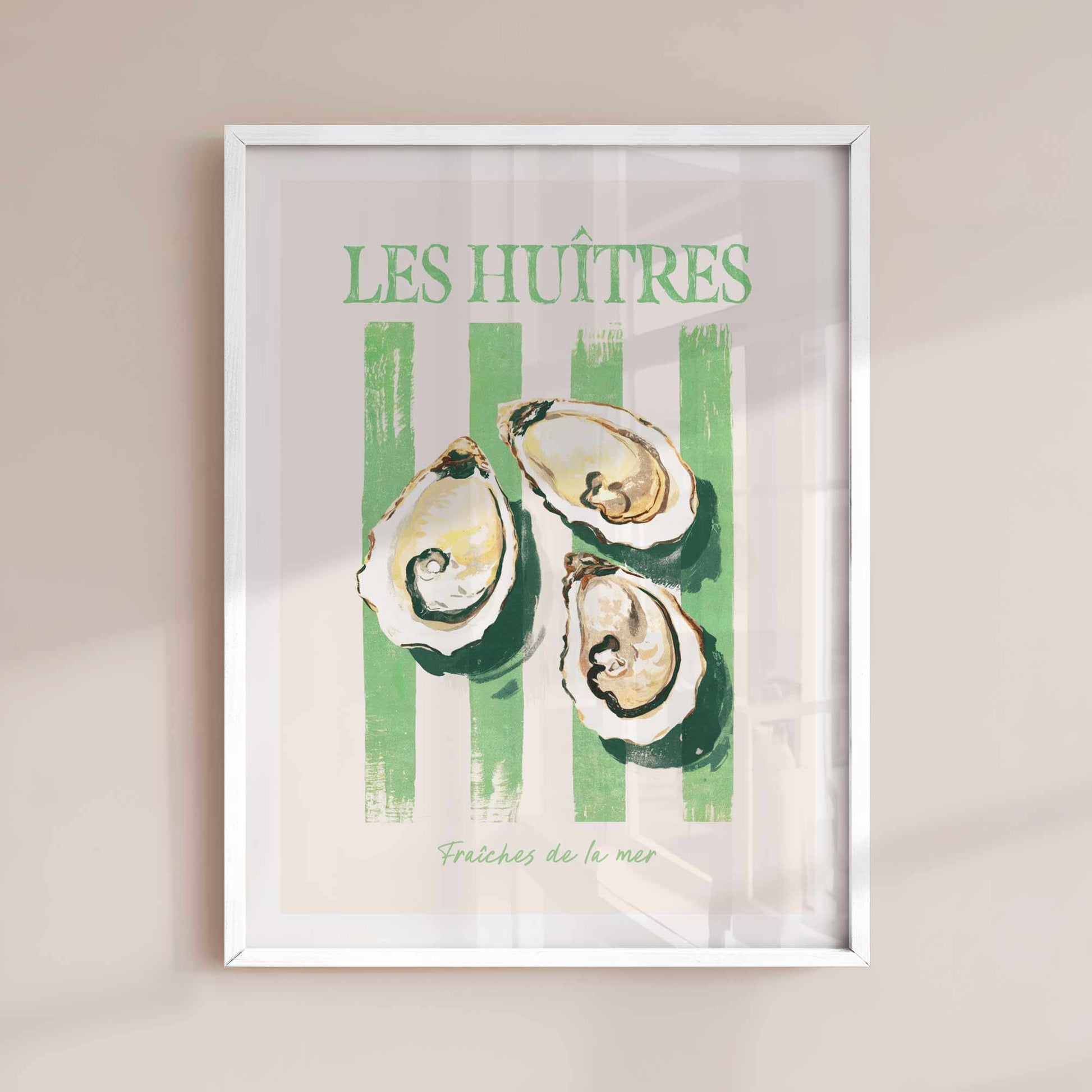 Oyster art print by Afterhours Gallery