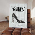 High fashion editorial wall art with a feminist theme