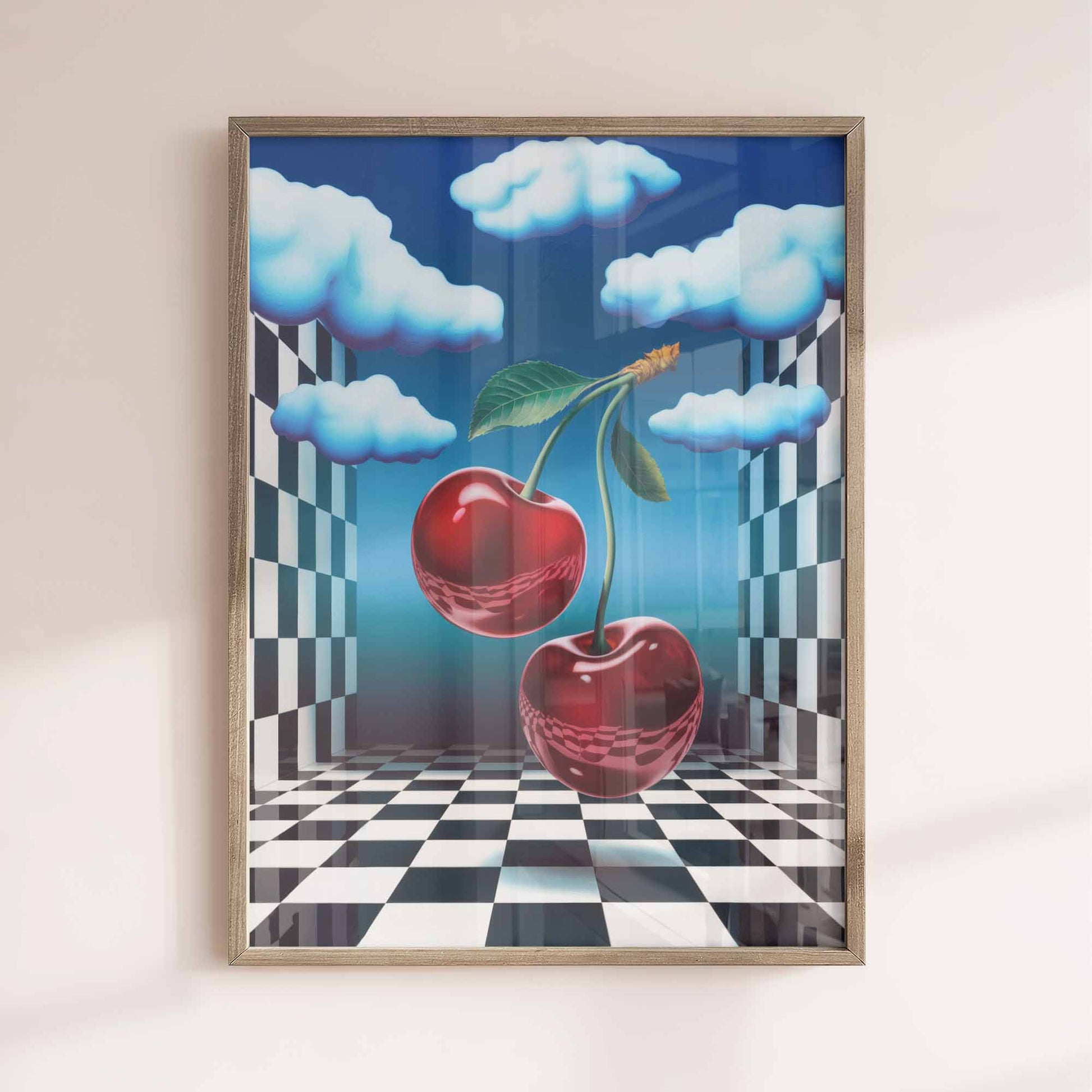 Surreal Framed Print, Abstract Trippy 3d Wall Art By Afterhours Gallery