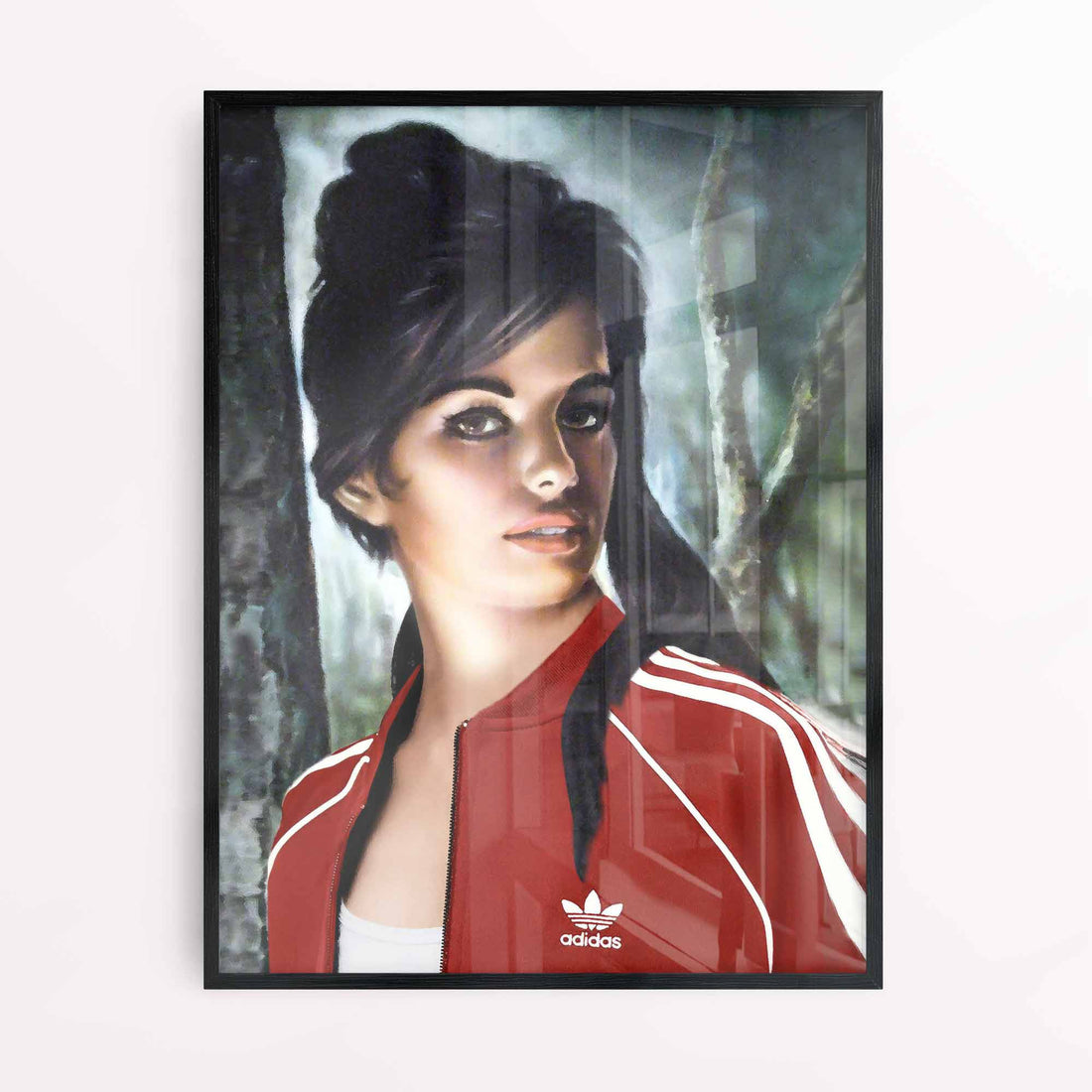 Afterhours Gallery retro collection artwork framed in black frame