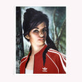 Retro art print inspired by Tina, J.H. Lynch by Afterhours Gallery