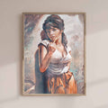 Feminist Tanya Poster – Vintage-Style Rework of JH Lynch “Tanya” • Cheeky Bold Art Print – Retro Sassy Wall Decor
