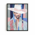 The Drifter black frame western wall art rustic decor