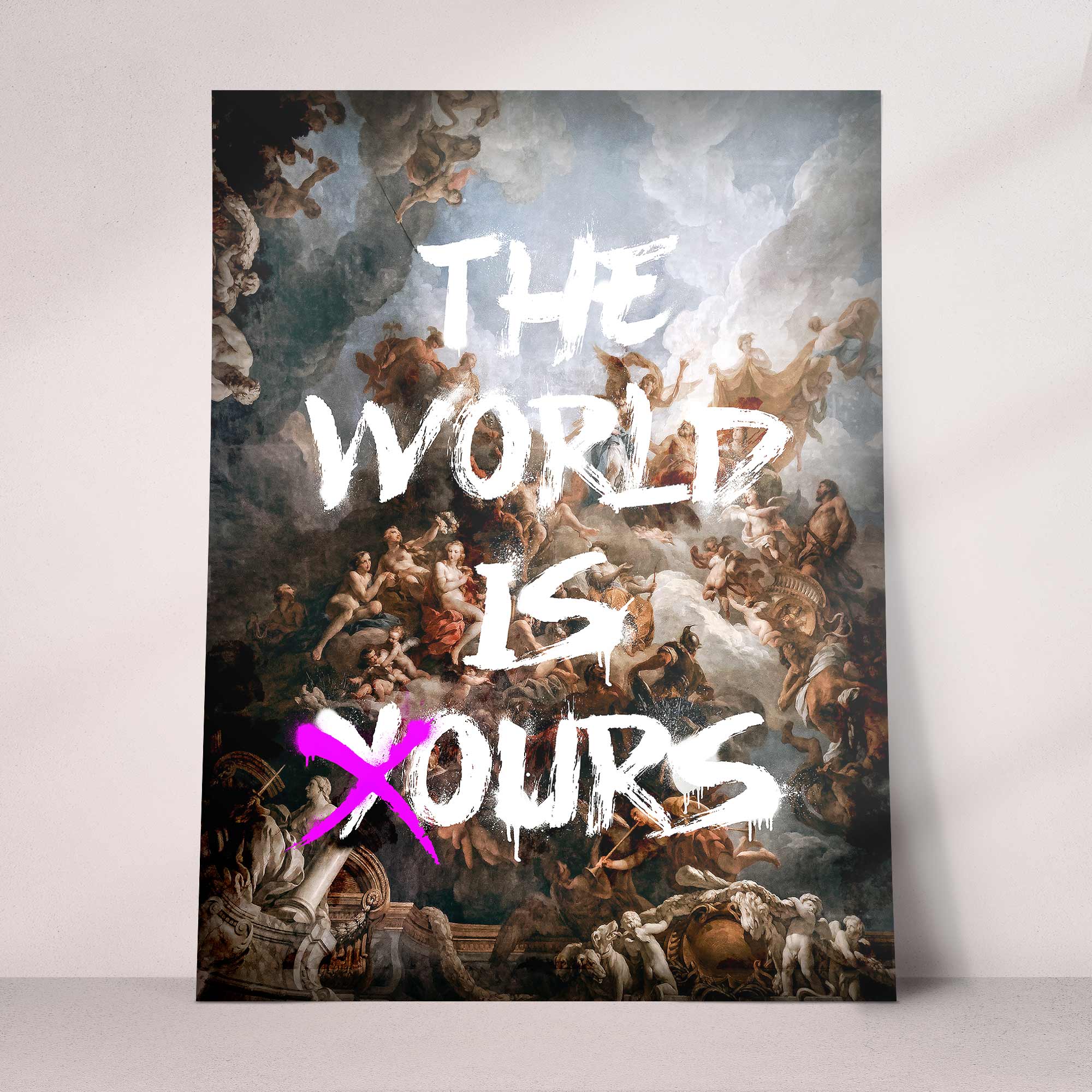 THE WORLD IS OURS PRINT