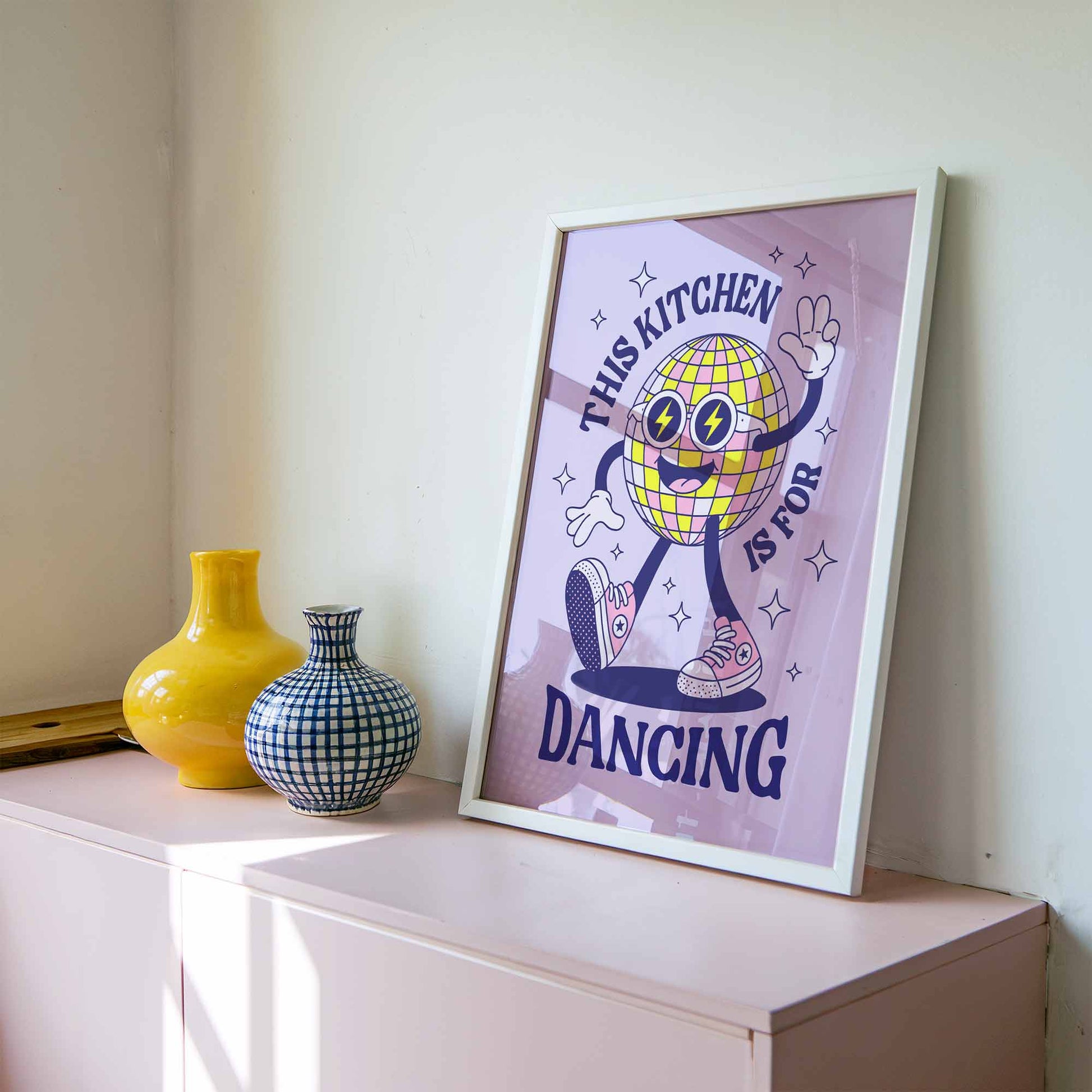 trendy Disco kitchen wall art by Afterhours Gallery