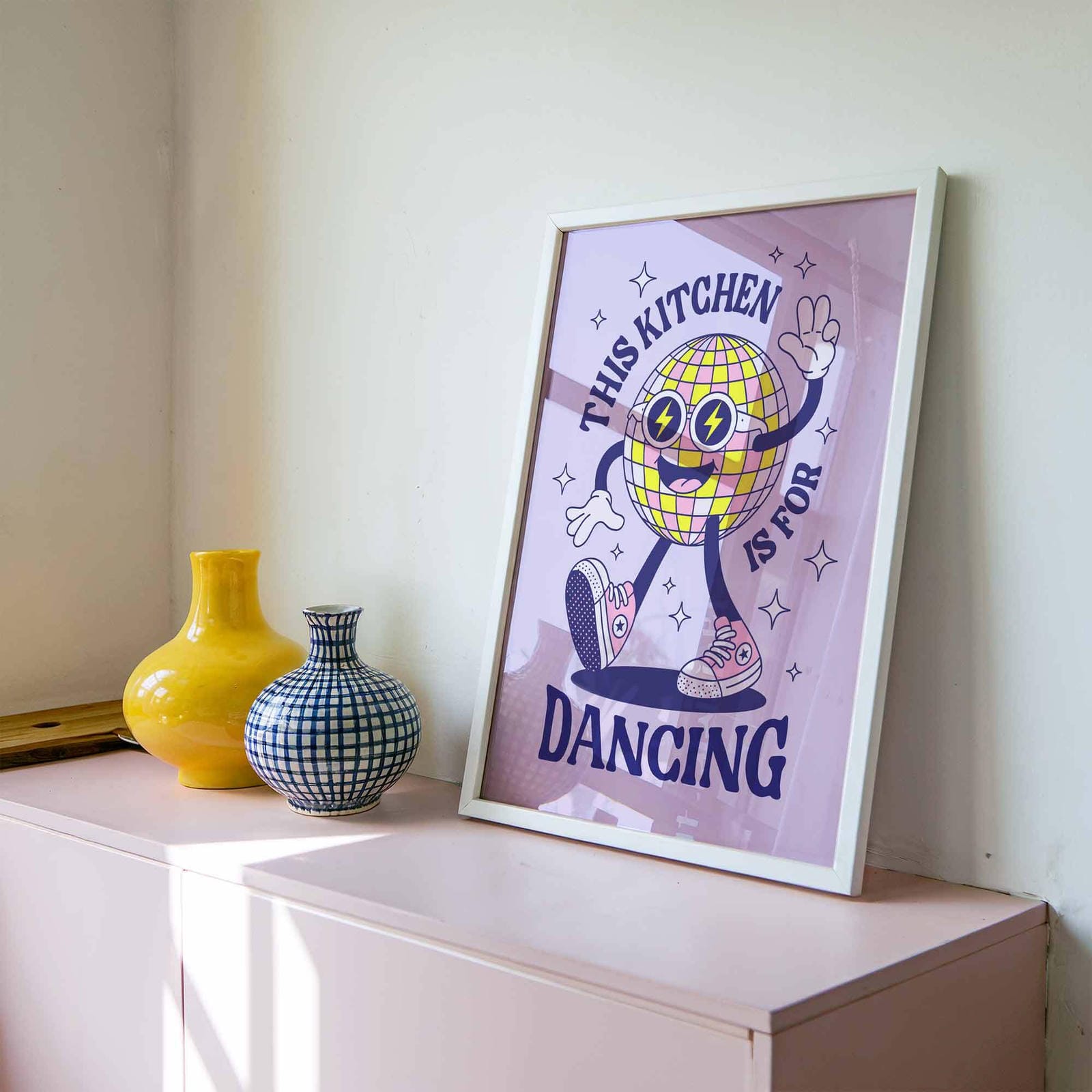 trendy Disco kitchen wall art by Afterhours Gallery