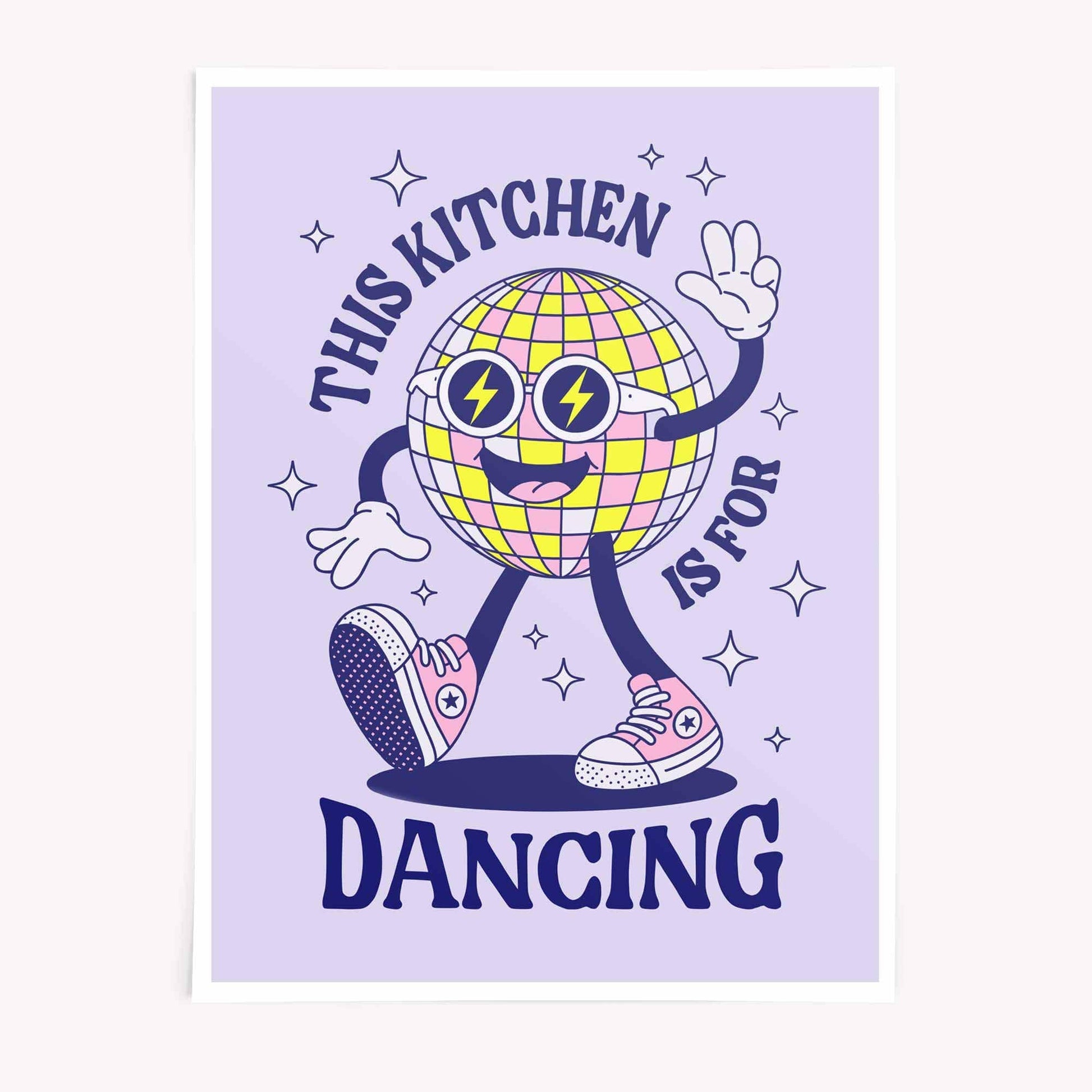 This kitchen is for dancing poster - Afterhours Gallery