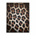 poster print of leopard print fashion definition artwork with monochrome palette and confident fashion aesthetic by AfterHours Gallery